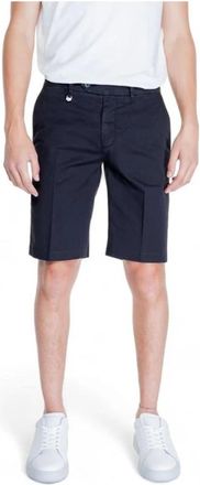Antony Morato Korte Broeken, Heren, Zwart, XL, Katoen, Zwarte Katoenen Bermuda Shorts