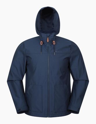 Mountain Warehouse Mens Mountain Warehouse Mens Iona Soft Shell Jacket - Navy - Size: Regular/36