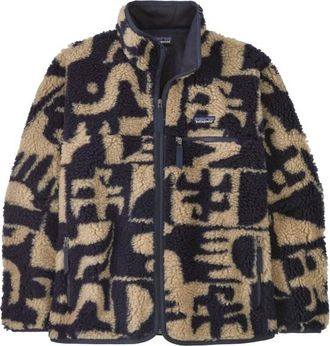 Patagonia Natural Blend Retro Cardigan 20% Wool Fleecejacke - Unisex | grau