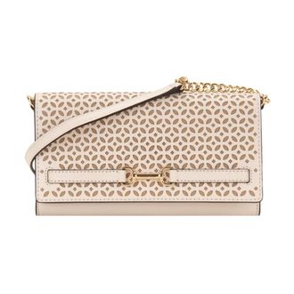 Michael Kors Dames, Tassen, Beige, Maat: ONE Size Leer