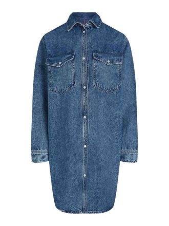 Tommy Hilfiger Long Denim Shirt Dress