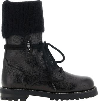 Fendi Botas de tobillo Commando - Shoes - Mujer - Negro - 37 1/2 EU