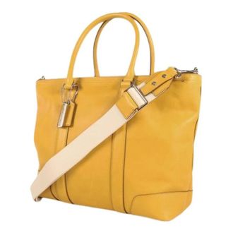 Coach unisex, Pre-owned, Giallo, Taglia unica, used