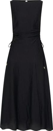 Anna Quan Mai maxi-jurk - Zwart