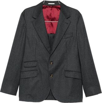 Brunello Cucinelli Suits Grigio-Uomo