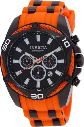 Invicta Bolt Chronograph Quartz Black Dial Mens Watch 43760