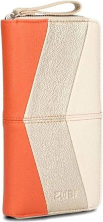 zwei Accessoires, Dames, Veelkleurig, ONE Size, Leer, Jana J2 Wallet