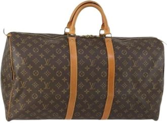 Louis Vuitton Pre-owned Weekend Bags, female, Brown, Size: ONE SIZE Pre-owned Vintage Weekend Bag