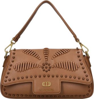 La Carrie Gipsy Bag - Dames - Schoudertassen - Bruin - ONE Size - Leer - Tassen