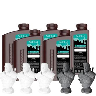 OEM Resina Fotopolim&eacute;rica De Secado R&aacute;pido, Lavable Con Agua, 2dg 3wt