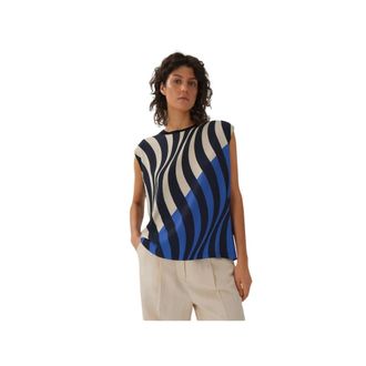 someday Mouwloze top - Dames - Blouses & Shirts - Veelkleurig - Maat: M