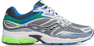 Saucony Mens Progrid Omni 9 - Running Shoes Grey/Slime Size 10.0