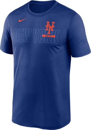 Nike New York Mets Knockout Team Legend Nike Mens Dri-FIT MLB T-Shirt in Blue | NKGK4EWNME-HMW