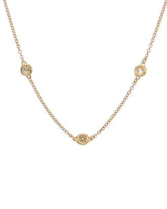 Diana M. Jewels Fine Jewelry 14K 0.50 Ct. Tw. Diamond Necklace