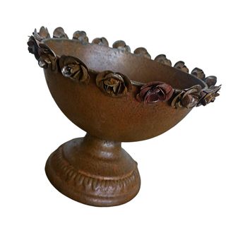OEM Maceta Decorativa De Hierro, Recipiente De Color &Oacute;xido