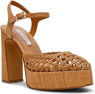 Steve Madden Lexie Womens Shoes Cognac Raffia : 8.5 M