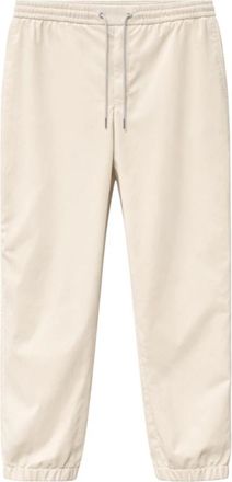 Moncler Pantalone Sportivo - Heren - Slim Fit Broeken - Beige - S - Polyester - Broeken