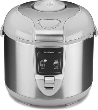 Gastroback Design Pro Arrocera 5 L 700 W Plata, Blanco