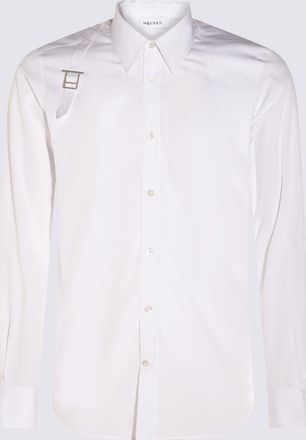 Alexander McQueen Shirts Light And Natural-Uomo