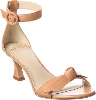 Alexandre Birman Clarita Buckle 60 Leather Sandal