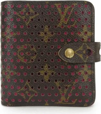 Louis Vuitton Pre-owned Fabric wallets - Dames - Vintage Accessoires - Bruin - ONE Size - Vintage