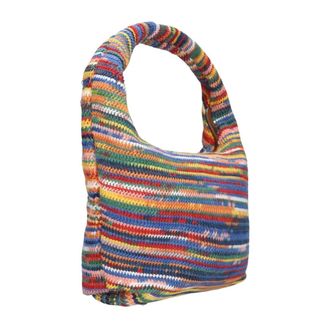 N&uacute;noo Tassen, Dames, Veelkleurig, ONE Size, Agnes Crochet Schoudertas