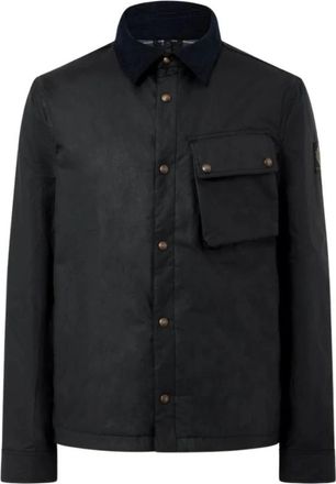 Belstaff Ground Jacket - Heren - Zomerjassen - Blauw - XL - Katoen - Jassen