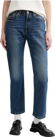 Levi's 501 Curve Lightweight - Dames - Regular Fit Jeans - Blauw - W24 L32 - Denim - Jeans