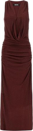 Rotate ROTATE Birger Christensen - Vestido Largo Halterneck - Dresses - Mujer - Rojo - XS