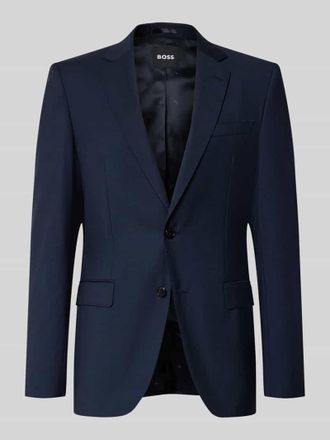 HUGO BOSS Slim Fit Sakko aus reiner Schurwolle H-Huge-S-251 in Marine, Gr&ouml;&szlig;e 102