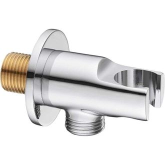 OEM Codo De Ducha Y Soporte Para Cabezal De Ducha De Montaje En Pared, Cromado-crezuo