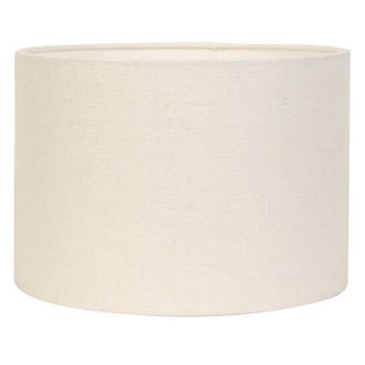 Light & Living Pantalla De L&aacute;mpara - Livigno - Blanco - Textil - Light&living