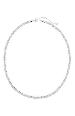 Nordstrom Demi Fine Woven Chain Necklace in Sterling Silver Plated at Nordstrom Rack