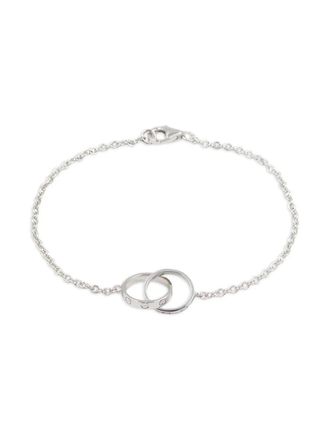 Cartier 18K white gold Baby Love bracelet - women - White Gold - One Size - Silver