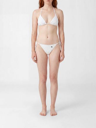 Dolce & Gabbana Bikini in pizzo sangallo ricamato con top a triangolo