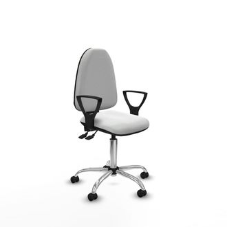 Piqueras y Crespo Piqueras Y Crespo A&yacute;na Asincro Silla De Oficina Blanca Ergon&oacute;mica