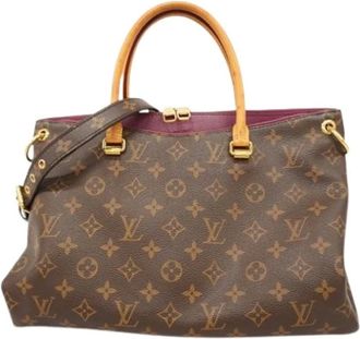 Louis Vuitton Pre-owned Handbags, female, Brown, Size: ONE SIZE Pre-owned Fabric Handbag
