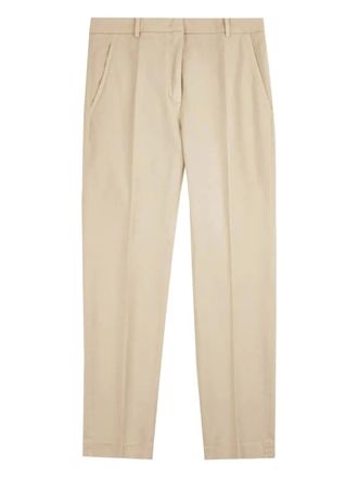Incotex pressed-crease trousers - Neutrals