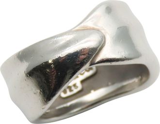 Tiffany & Co. Silver Silver 925 Band Ring (Pre-Owned)