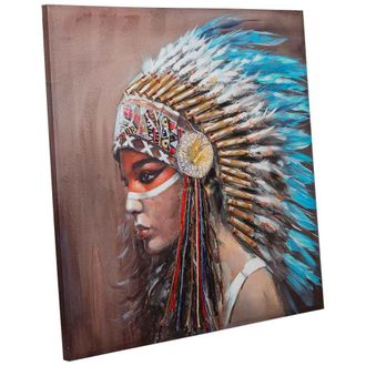 Wanderlust Deco Wanderlust Deco - Cuadro Pintado A Mano Con Relieve Gris 100x100x3
