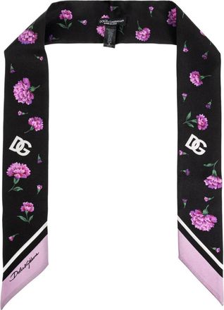 Dolce & Gabbana Dames, Accessoires, Zwart, Maat: ONE Size Zijde