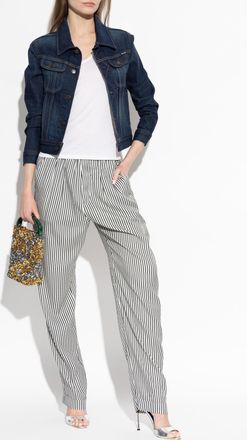 Tom Ford Denim Jacket, Womens, Navy Blue