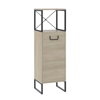 Vicco Mueble Midi Vionna, Roble/negro, 36 X 116.5 Cm