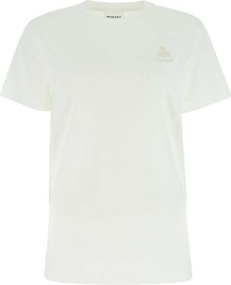 Isabel Marant White Cotton Aby T-shirt