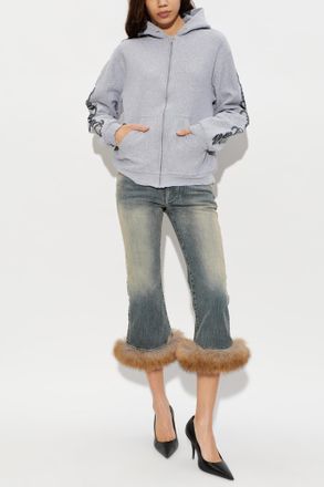 Balenciaga Sweatshirt With Logo, Womens, Grey