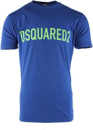 Dsquared2 T-Shirts - Heren - T-shirts - Blauw - M - Tops