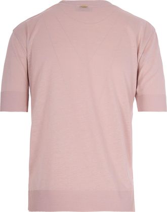 Herno Womens T-Shirt Knit Face Powder Main Fabric: Lyocell T-Shirts & Jerseys