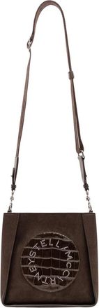Stella McCartney Logo Crossbody Tas - Dames - Schoudertassen - Bruin - ONE Size - Tassen