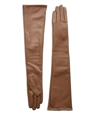 The Garment leather gloves - Bruin
