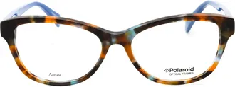 Polaroid PLDD370 Tortoiseshell Cat-Eye Eyeglasses - Brown